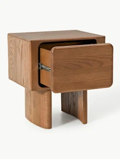 Nachttisch Chandler aus Eichenholz