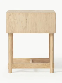 Nachttisch Diana aus Eichenholz mit Schublade