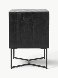 Nachttisch Luca aus Mangoholz mit Schublade