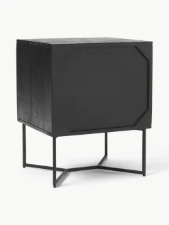 Nachttisch Luca aus Mangoholz mit Schublade