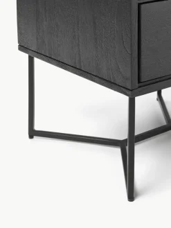 Nachttisch Luca aus Mangoholz mit Schublade