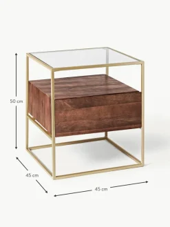 Nachttisch Theodor mit Schublade