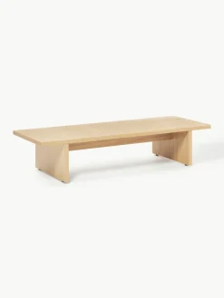 Niedriger Holz-Couchtisch Dako
