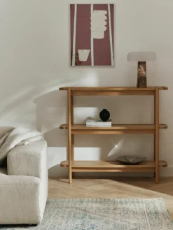 Niedriges Holz-Regal Libby