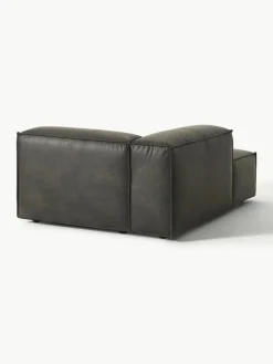 Ottomane-Eckmodul Lennon aus recyceltem Leder