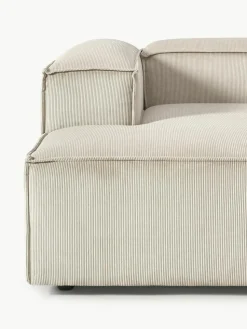 Ottomane-Eckmodul Lennon aus Cord