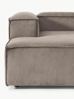 Ottomane-Eckmodul Lennon aus Cord