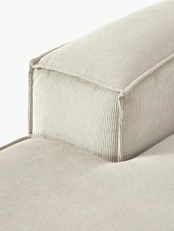 Ottomane-Eckmodul Lennon aus Cord