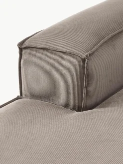 Ottomane-Eckmodul Lennon aus Cord