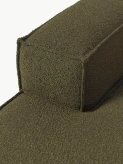 Ottomane-Eckmodul Lennon aus Bouclé