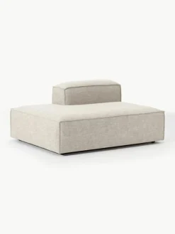 Ottomane-Modul Lennon aus Leinen-Mix