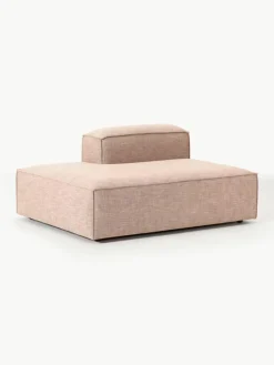 Ottomane-Modul Lennon aus Leinen-Mix