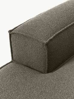 Ottomane-Modul Lennon aus Bouclé