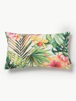 Outdoor-Kissenhülle Kokamo mit tropischem Print