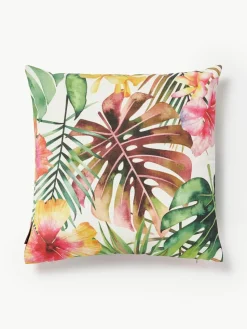 Outdoor-Kissenhülle Kokamo mit tropischem Print