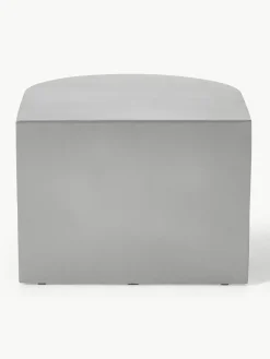 Ovale Couchtische Leander aus Metall und Marmor, 2er-Set