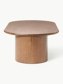 Ovaler Couchtisch Didi aus Eichenholz