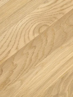 Ovaler Couchtisch Didi aus Eichenholz