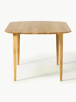 Ovaler Esstisch Archie aus Eichenholz, 200 x 100 cm