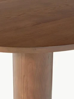 Ovaler Esstisch Dunia aus Eichenholz, 180 x 110 cm