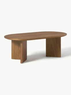Ovaler Holz-Couchtisch Toni