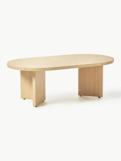 Ovaler Holz-Couchtisch Toni