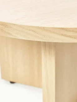 Ovaler Holz-Couchtisch Toni