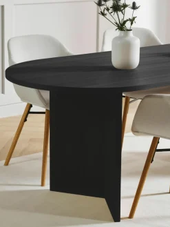 Ovaler Holz-Esstisch Toni, 200 x 90 cm