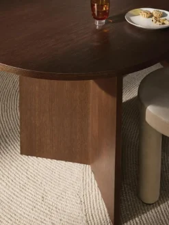 Ovaler Holz-Esstisch Toni, 200 x 90 cm