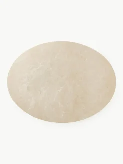 Ovaler Marmor-Esstisch Miley, 120 x 90 cm