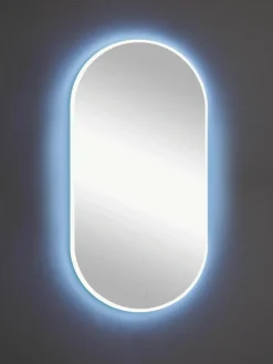 Ovaler Wandspiegel Starlight mit LED-Beleuchtung
