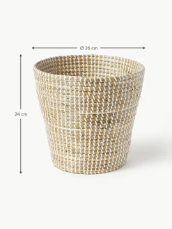 Papierkorb Aleya aus Seegras