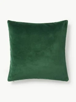 Patchwork-Kissenhülle Bastien aus Samt