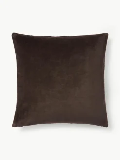 Patchwork-Kissenhülle Bastien aus Samt