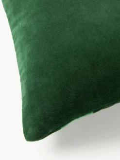 Patchwork-Kissenhülle Bastien aus Samt