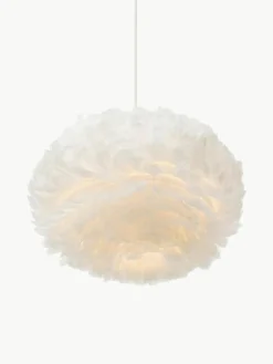 Pendelleuchte Eos aus Federn