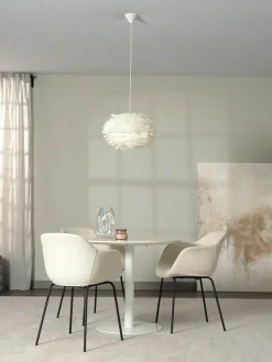 Pendelleuchte Eos aus Federn