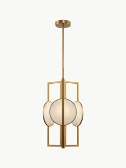 Pendelleuchte Marmo aus Marmor und Metall