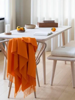 Plaid Luxury aus Babyalpaka-Wolle