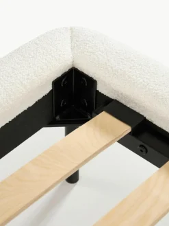 Polsterbett Amelia aus Teddy-Bouclé