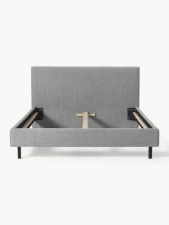 Polsterbett Giulia mit Holzfüßen