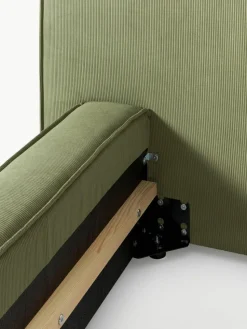 Polsterbett Lennon aus Cord