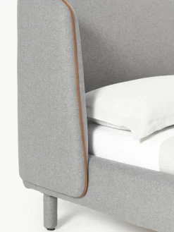 Polsterbett Luma mit Kopfteil