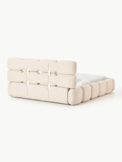 Polsterbett Tayla aus Bouclé