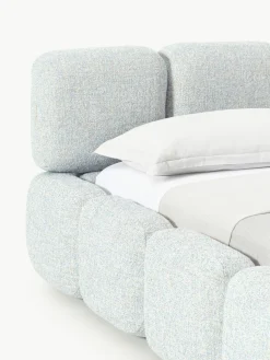 Polsterbett Tayla aus Bouclé