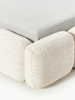 Polsterbett Tayla aus Bouclé