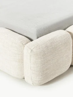 Polsterbett Tayla aus Bouclé