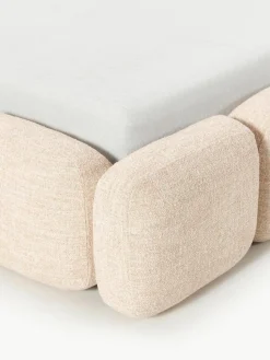 Polsterbett Tayla aus Bouclé