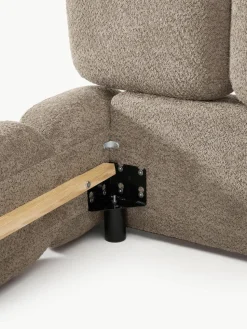 Polsterbett Tayla aus Teddy-Bouclé