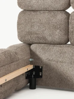 Polsterbett Tayla aus Teddy-Bouclé